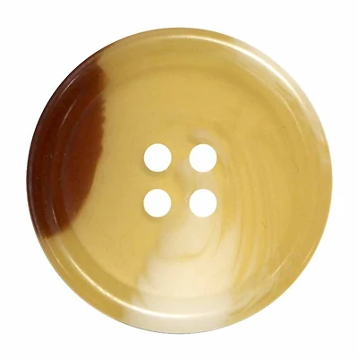 La Vogue 4-Hole Brown Button
