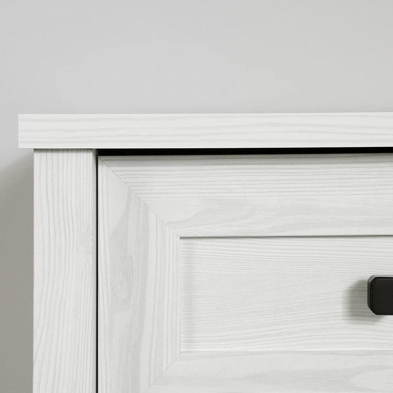 South Shore Hazen Nightstand for Child, in White Pine