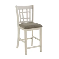 Topline Home Furnishings Classic Counter-Height Chairs (Set of 2)