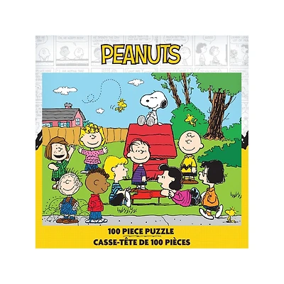 RoseArt - Pop Culture 100-Piece - Peanuts Gang - Kids Interlocking Puzzle