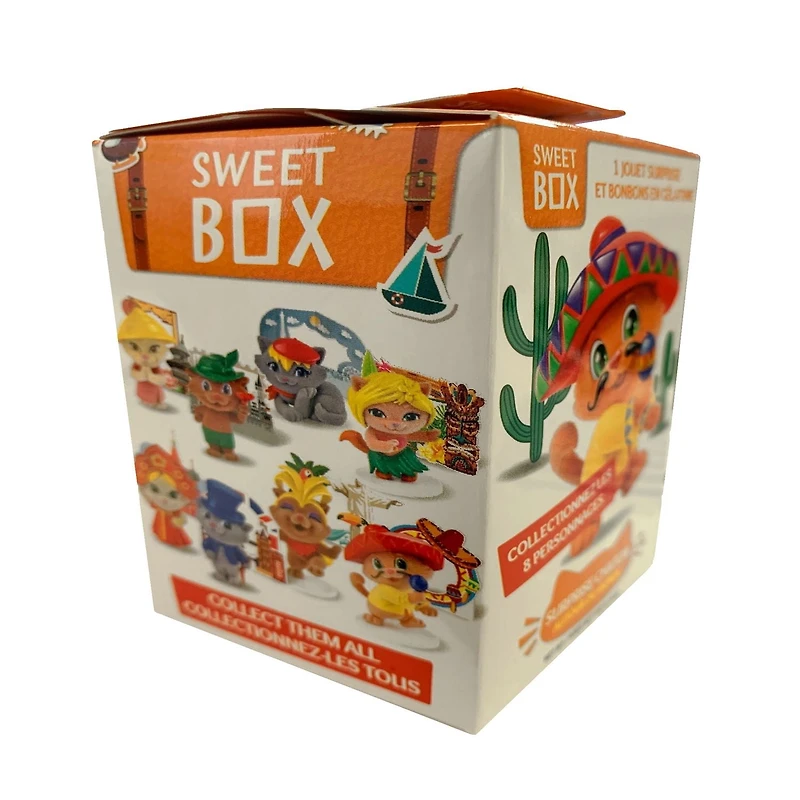 Exclusive Brands Sweetbox Surprise Chaton Autour du Monde