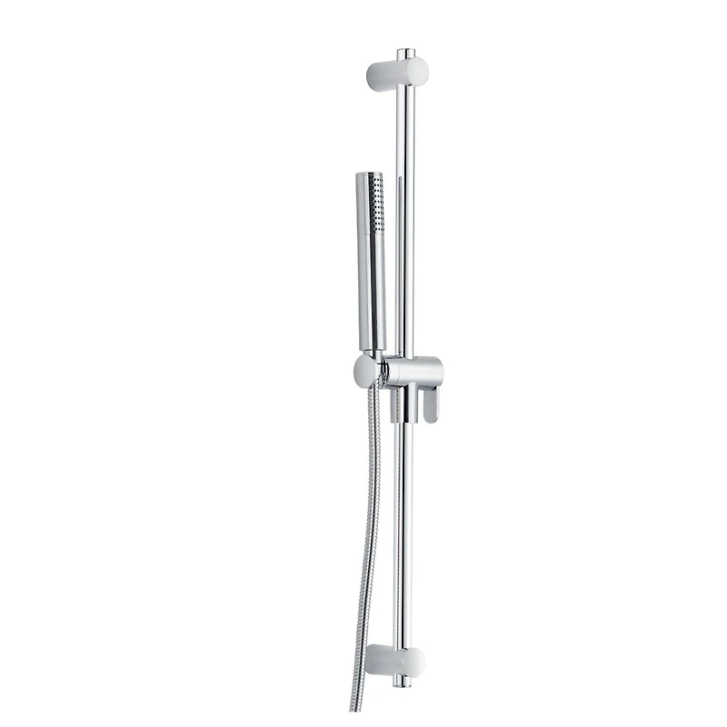 The akuaplus® 1-setting Hand shower with Adjustable Post 29 3/4 inches (75.5 cm) chrome finish