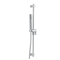 The akuaplus® 1-setting Hand shower with Adjustable Post 29 3/4 inches (75.5 cm) chrome finish