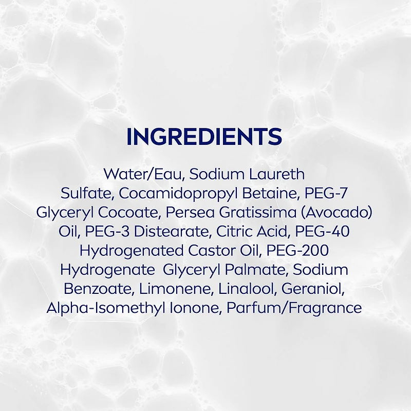 NIVEA Crème Douche Nettoyante Orange & Huile d'Avocat 500 ml