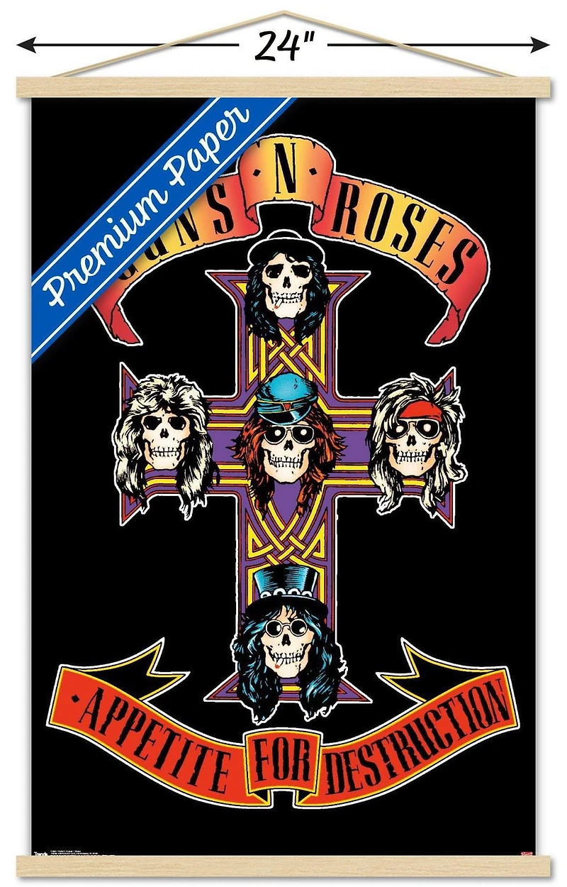 Guns N' Roses - Cross Wall Poster