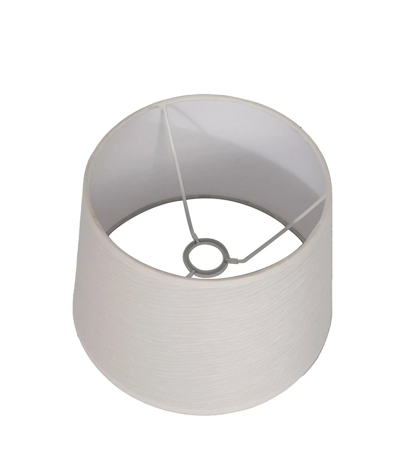 Abat-Jour HOMETRENDS 25,4 cm, lin texturé