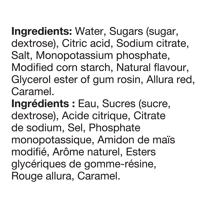 Boisson énergétique Gatorade Fruit Punch 710 mL, Bouteille 710 ml