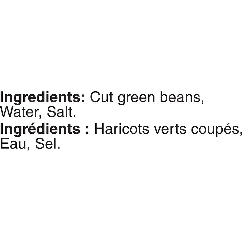 Haricots verts coupés Géant Vert 398 ml