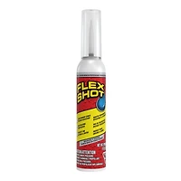 FLEX SHOT CLEAR 8 OZ THICK RUBBER ADHESIVE SEALANT, CAULK, BOND, & SEAL