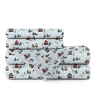 Johnson Home 144 Thread Count Cotton Printed Sheet Sets