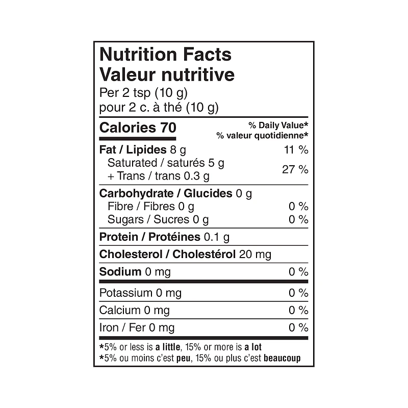 Lactantia Lactose Free Unsalted Butter, 454g