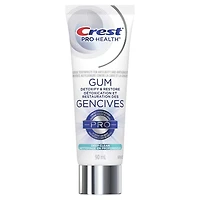 Dentifrice Crest Pro-Santé Gum Detoxify et Restore, nettoyage en profondeur