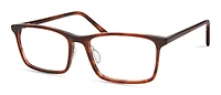 KIN Mens Prescription Eyeglasses, Zane, Dark Tortoise, 55-17-140
