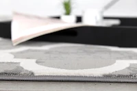 Rug Branch Silvia Collection Modern Trellis Area Rug