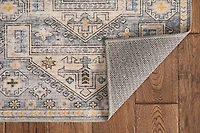 Parson 2' x 8' Washable Runner, Grey and Beige