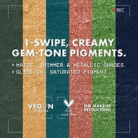 NYX PROFESSIONAL MAKEUP, Liner rétractable Vivid Rich, Crayon pour les yeux, Nuances riches, Formule végane Pigment pierre précieuse