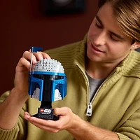 LEGO Star Wars Le Casque de Jango Fett , Ensemble de Modèle à Construire pour Adultes 75408 LEGO Le casque de Jango 75408