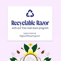 Skintimate® Coconut Delight™ Scented Disposable Razor, 4 Blade, 4ct