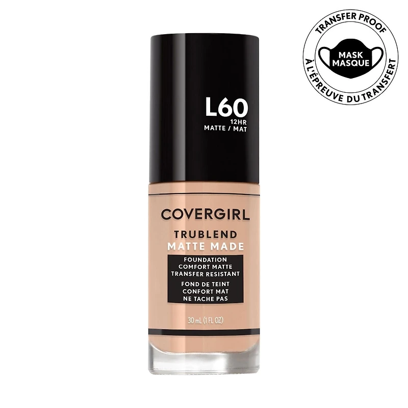 COVERGIRL Fond de teint TruBlend Matte Made 40 nuances
