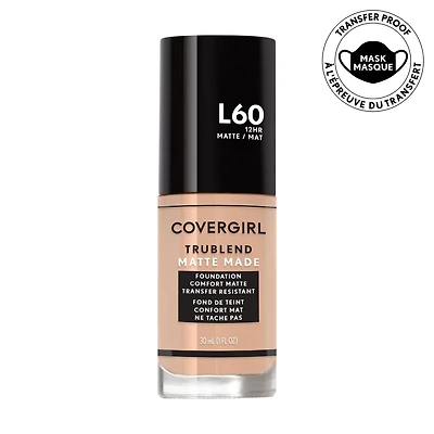 COVERGIRL Fond de teint TruBlend Matte Made 40 nuances