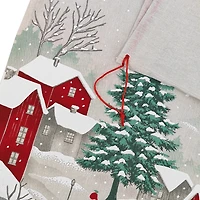 Holiday Time Sacs cadeaux de sac de Père Noël de 1 pièce avec cordon 18 "par 29" pour le stockage de gros emballages de Noël HOLIDAY TIME PL SANTA SACK HOUSE