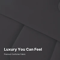 Beddora Ensemble de Lit 7 Pcs – Comprend une Couette, 2 Taies d'Oreiller, un Drap Plat, un Drap-Housse et 2 Taies d'Oreiller – Ultra-Doux, Toutes Saisons, Grand – Blanc Éclatant