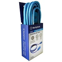 Westinghouse 9 ft 3-Outlet Blue Fabric Extension Cord