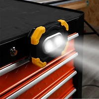 WorkPro 3 Piece Dual-beam Light With Headlamp Combo, 400 Lumens,3 piece set