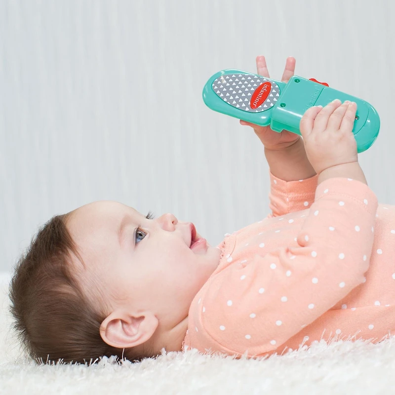 Infantino Flip & Peek Fun Phone, Teal