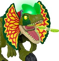 Imaginext Jurassic World Attaque en furie Dilophosaure, lumières