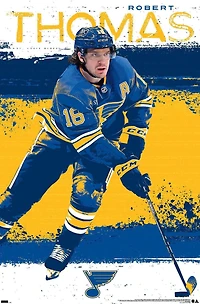 NHL St. Louis Blues - Robert Thomas 23 Wall Poster, 22.375" x 34"