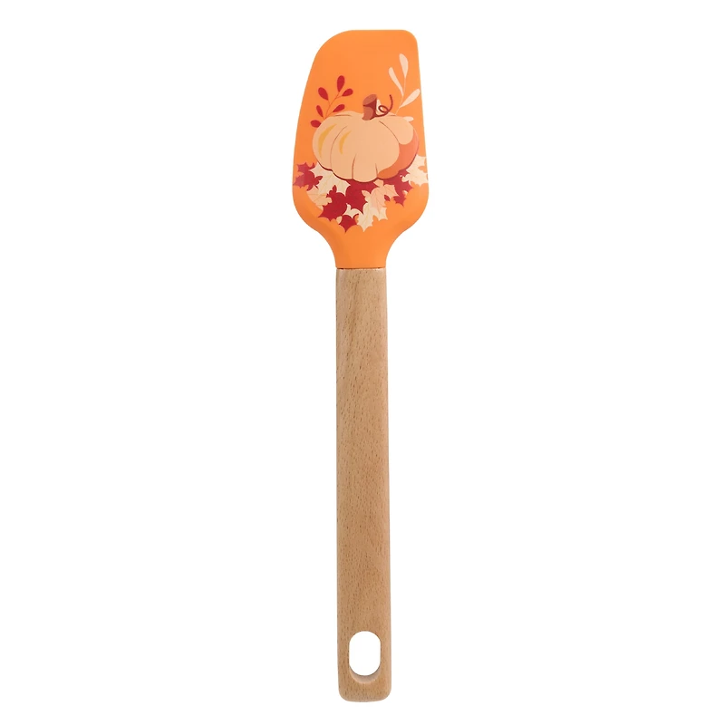 Way-to-Celebrate 12" Silicone Spatula, Orange Pumpkin, WAY-TO-CEL PL SILICONE SPATULA