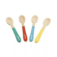 Janod - Egg Race Game - 4 Spoons and 4 Wooden Eggs - Ages 3 Years
