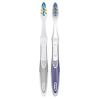 Brosses à dents à pile blanchissantes Oral-B Pulsar, souple 2 unités