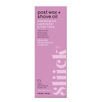 Sliick - Post Wax Oil - Lait de camomille & Lavande Arbre à thé - Vitamine E+B - 118 ml