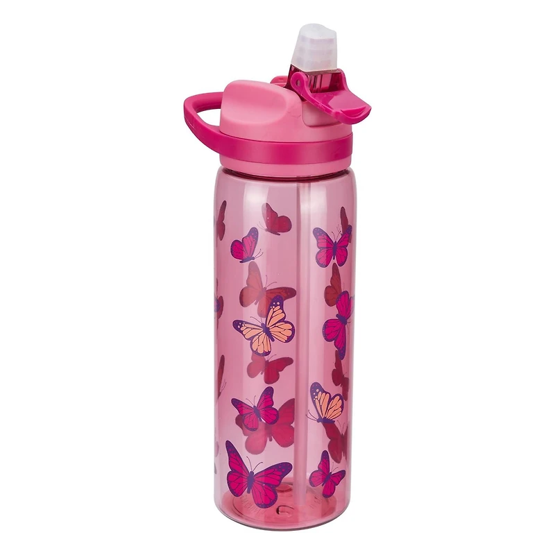 Cool Gear 25 Fluid Ounce Pier Sipper - Polka Dot Butterflies