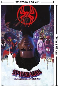 Marvel Spider-Man: Across the Spider-Verse - Official One Sheet Wall Poster, 22.375" x 34"