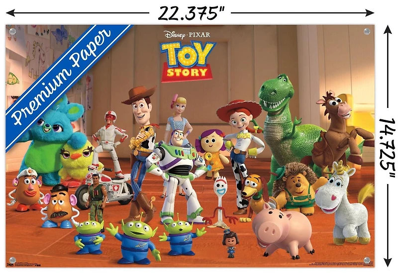 Disney Pixar Toy Story 4 - Collage Wall Poster