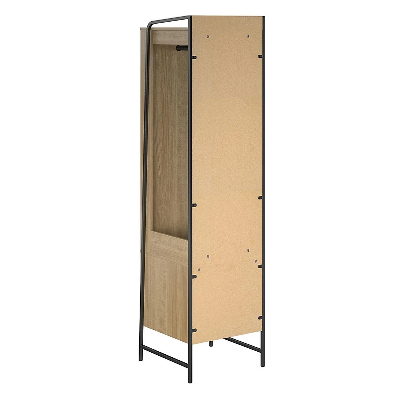 Novogratz Bushwick Wardrobe, Natural