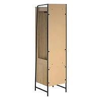 Novogratz Bushwick Wardrobe, Natural