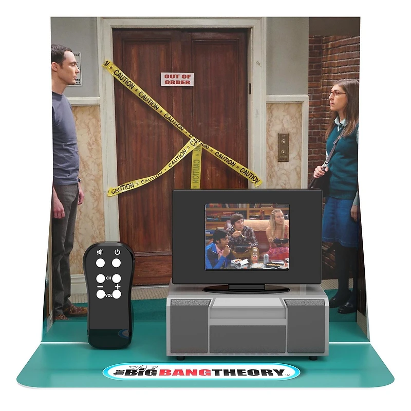 Tiny TV Classics - The Big Bang Theory Edition- Newest Collectible from Basic Fun - Watch top Big Bang Theory scenes on a real-working Tiny TV (with working remote)!