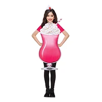 PARTYHOLIC STRAWBERRY MILKSHAKE COSTUME (ONE SIZE)