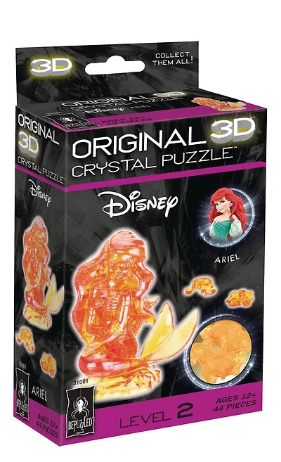 Puzzle de cristal 3D Disney Ariel