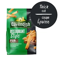 Cavendish Farms Restaurant Style Pub Fries | Made in Canada | Proud Canadian Company, 750 g