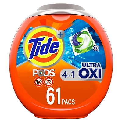 Tide PODS Ultra Oxi Laundry Detergent Pacs