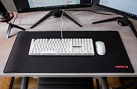 Clavier mécanique Cherry KC 200 MX avec nouveaux switchs MX2A, blanc/argenté.
