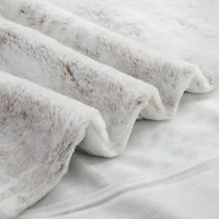 Jeté réversible fausse fourrure Hometrends Très élégant et chaud