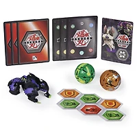 Bakugan Starter Pack 3-Pack, Gillator Ultra, Armored Alliance Collectible Action Figures