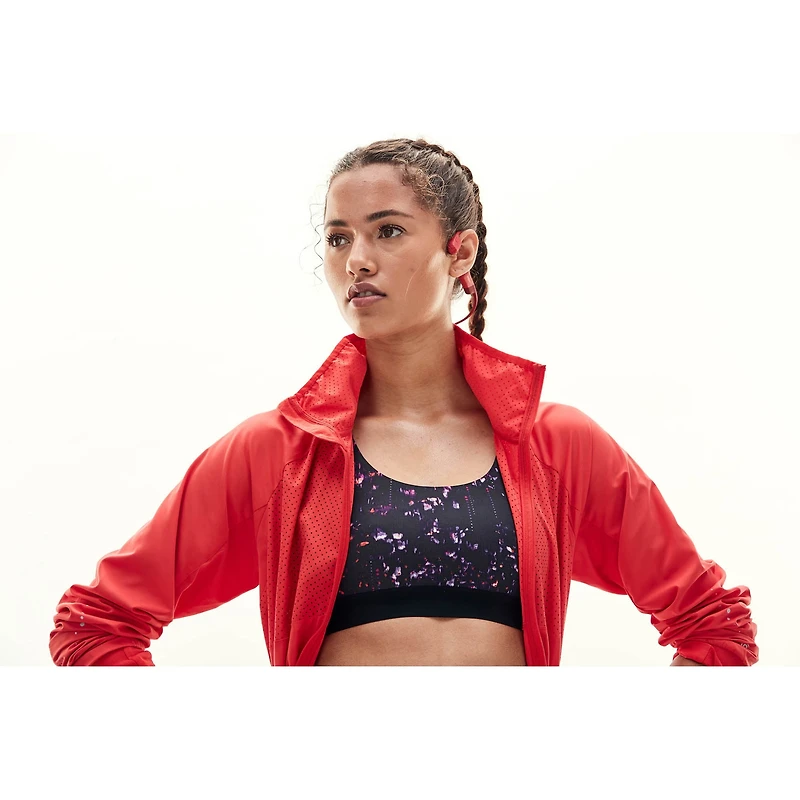 Shokz - OpenRun, CASQUE DE SPORT A CONDUCTION OSSEUSE, rouge
