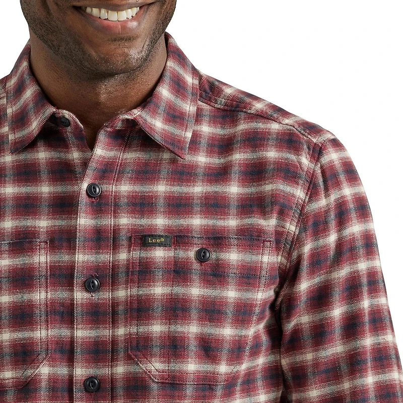 Chemise en flanelle pour hommes Lee
